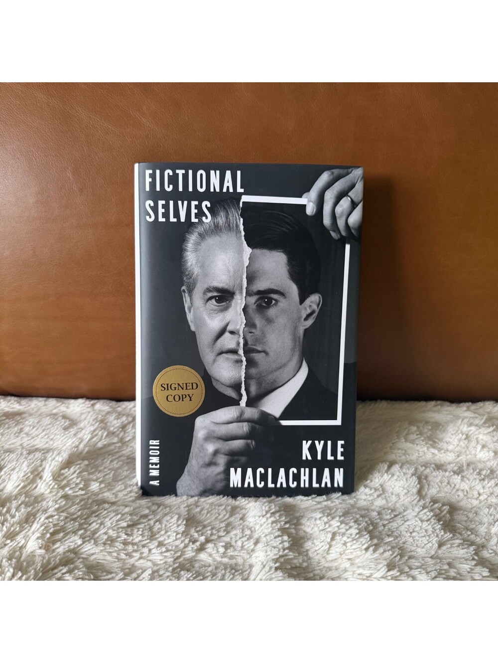 Fictional Selves Kyle MacLachlan SIGNED Autographed Hardcover Memoir Book